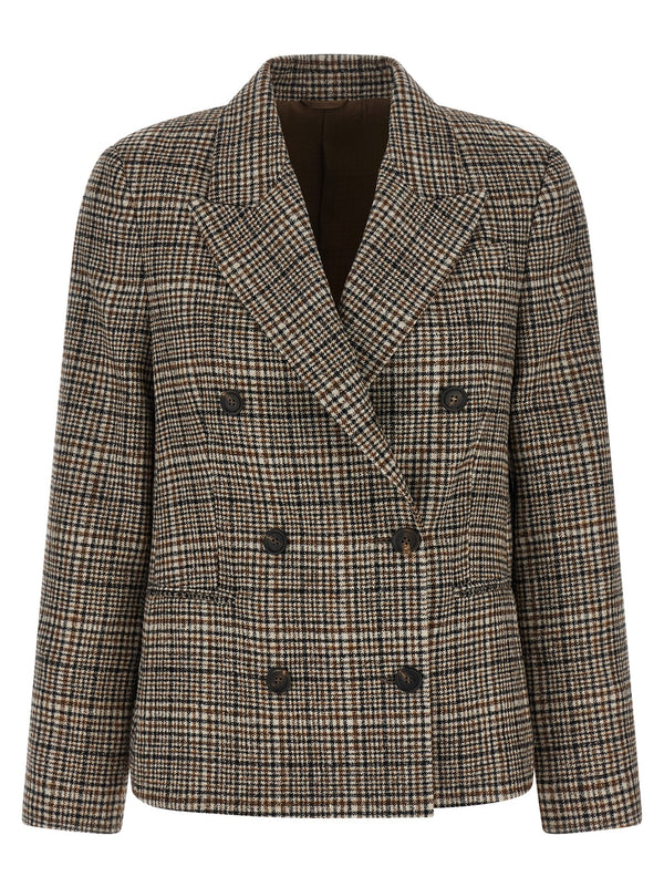 Brunello Cucinelli Double-Breasted Blazer