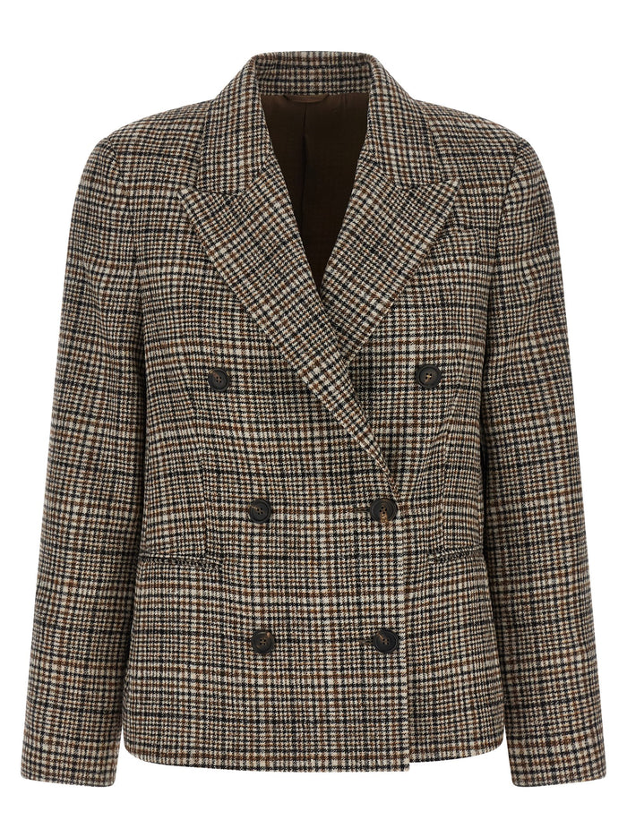 Brunello Cucinelli Double-Breasted Blazer