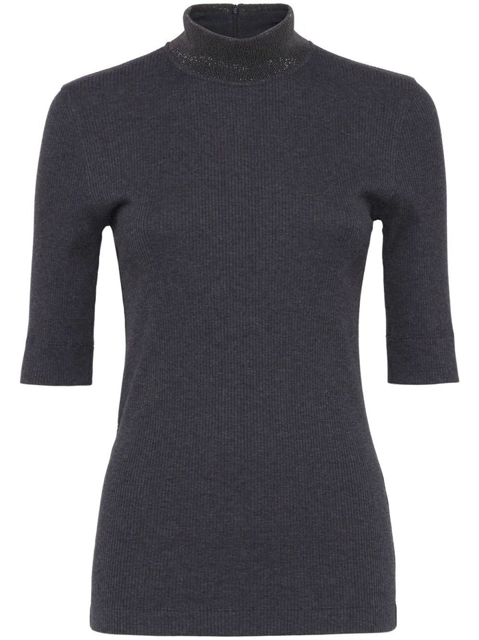 Brunello Cucinelli Turtleneck T-Shirt
