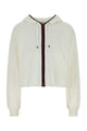 Brunello Cucinelli White Piquet Sweatshirt
