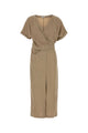 Brunello Cucinelli Cappuccino Jersey Dress