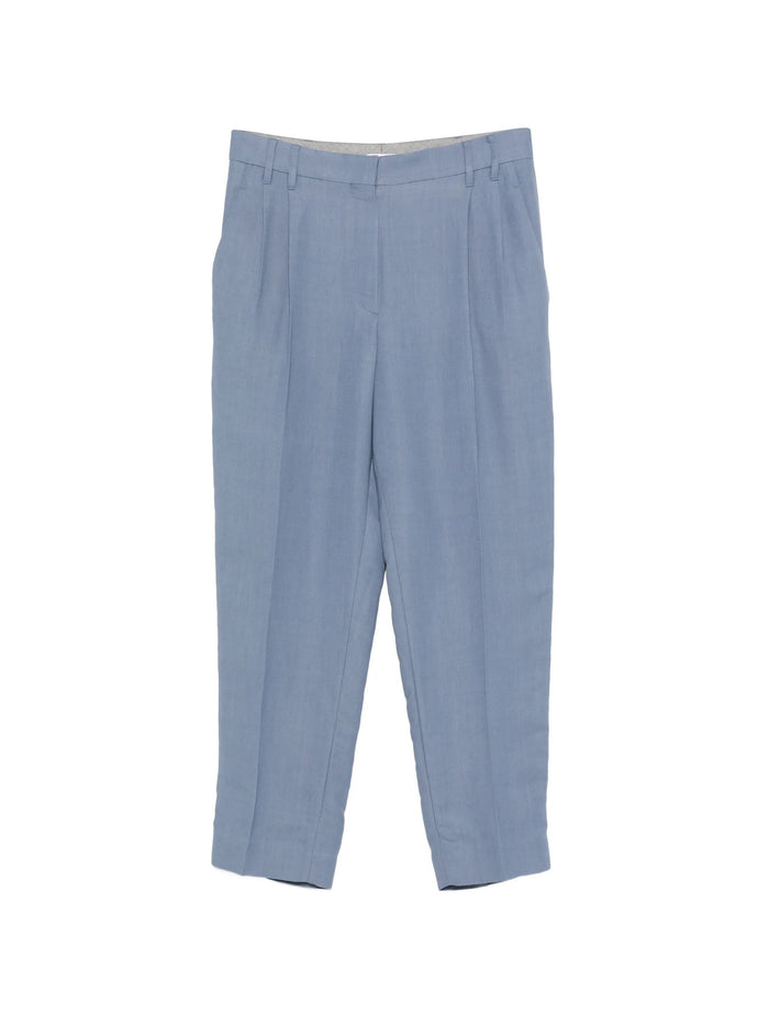 Brunello Cucinelli Viscose Linen Cotton Pants