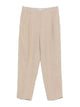 Brunello Cucinelli Beige Viscose Linen Pants