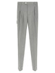 Brunello Cucinelli Mélange Wool Pants