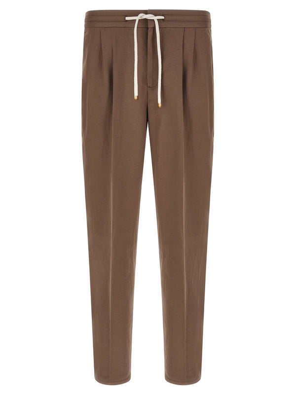 Brunello Cucinelli Linen Trousers