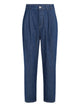 Brunello Cucinelli Iconic Fit Five-Pocket Trousers In Lightweight Denim With Double Pleats