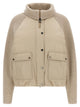Brunello Cucinelli Knit Insert Down Jacket