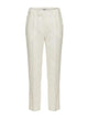 Brunello Cucinelli Beige Linen Pants