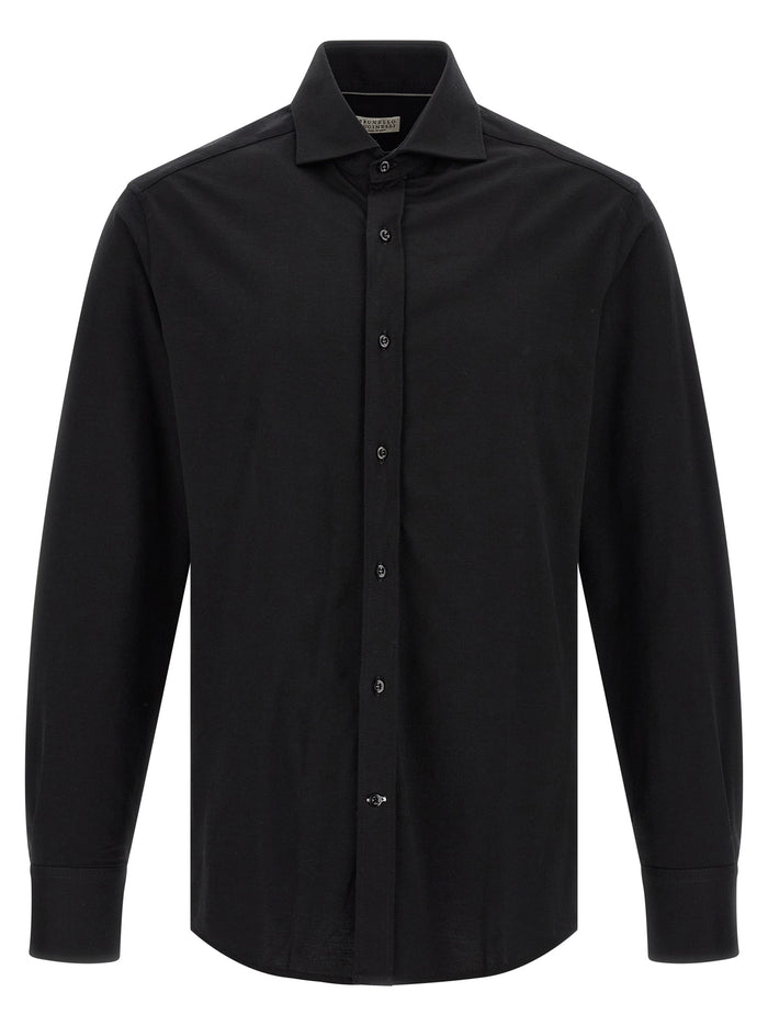 Brunello Cucinelli French Collar Shirt