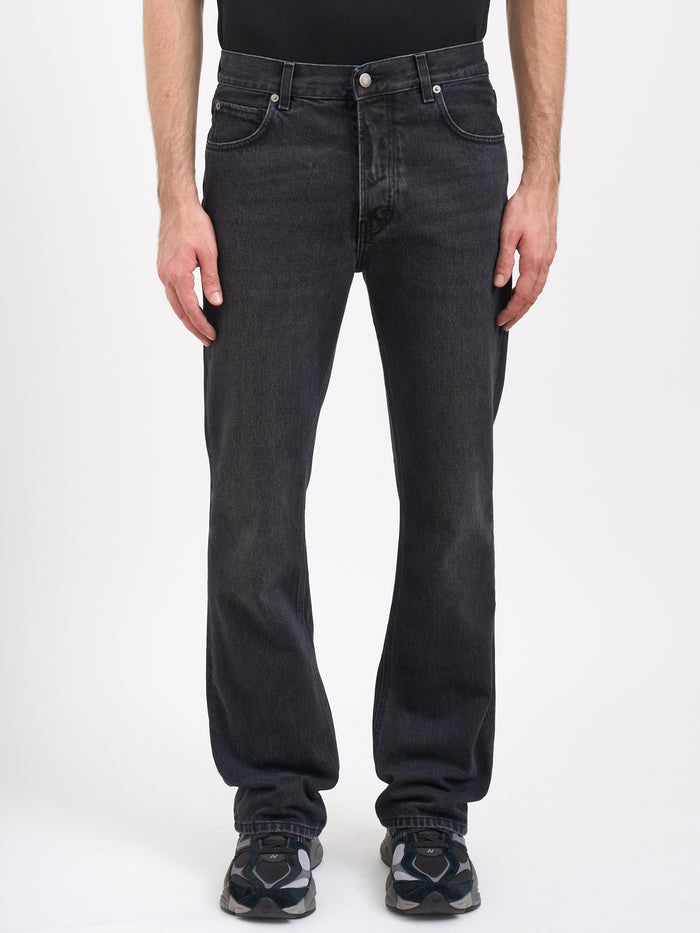 Haikure Fergus Mid Black Denim Pants