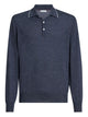 Brunello Cucinelli Long Sleeves Polo Shirt