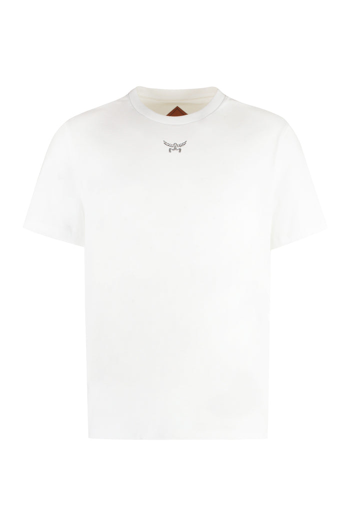 Mcm Cotton Crew-Neck T-Shirt