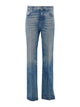 Balmain Blue Cotton Jeans