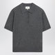 Loulou De Saison Grey Migo Fluid Cashmere Polo