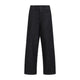 Studio Nicholson Black White Weft Minard Curved Leg Jeans