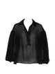 Trame Auree Long-Sleeve Blouse