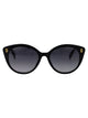 Marc Jacobs Black Acetate Sunglasses