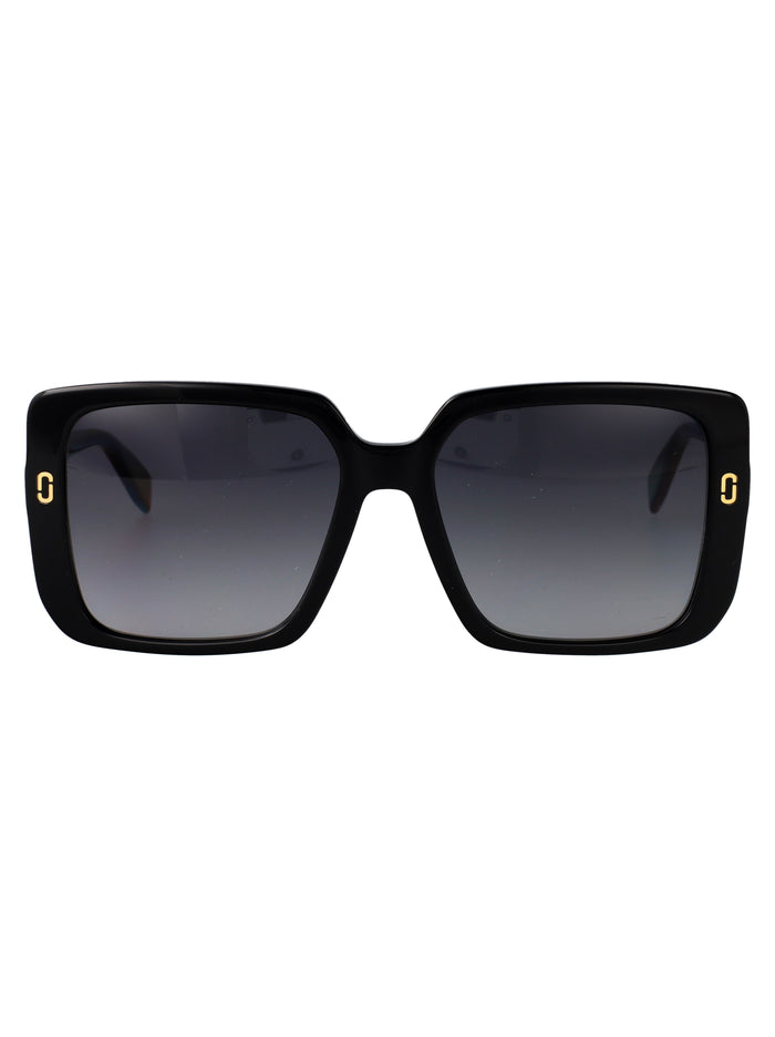 Marc Jacobs Black Acetate Sunglasses