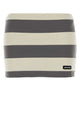 Miu Miu Embroidered Cotton Mini Skirt