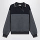 Miu Miu Sweatshirt With Zip Anthracite/Blue