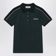 Miu Miu Bottlegreen/Blue Polo Shirt With Logo