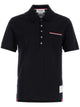 Thom Browne Thom Browne Mercerized Piqué Polo