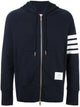 Thom Browne Cotton Zipped Hoodie