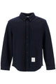 Thom Browne Midnight Blue Cotton Blend Oversize Shirt