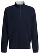 Thom Browne Blue Cotton Sweatshirt
