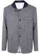 Thom Browne Fisherman Shawl Solid Donegal Tweed