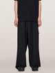 Y-3 Straight Trousers In Wool Blend