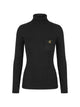 Elisabetta Franchi Black Lyocell Polyamide Silk Sweater