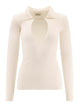 Elisabetta Franchi Maglia In Misto Lyocell