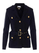 Elisabetta Franchi Black Knit Jacket