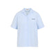 Miu Miu Bianco Cielo Short-Sleeve Shirt