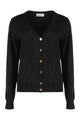 Elisabetta Franchi Cardigan In Wool With Crystals