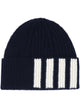 Thom Browne Four-Striped Knitted Bennie