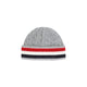 Thom Browne Light Grey Cable-Knit Beanie