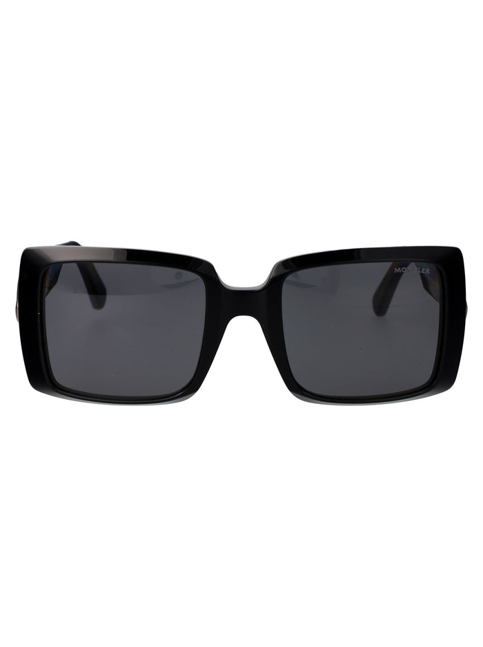 Moncler Acetate Nero Lucido Sunglasses