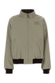 Miu Miu Dove Grey Cotton Blend Reversible Jacket