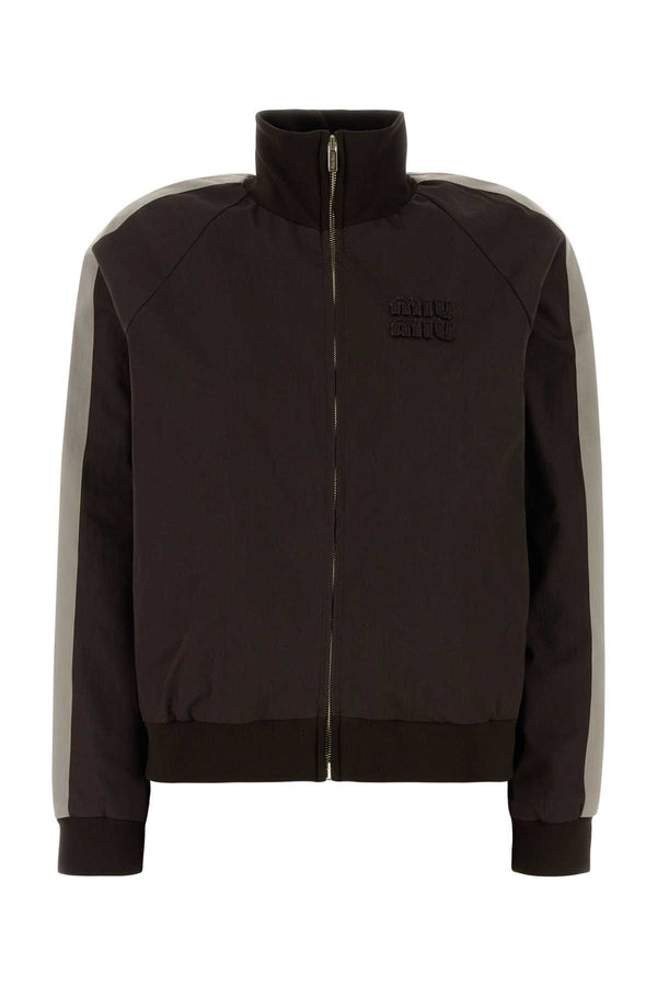 Miu Miu Chocolate Cotton Jacket