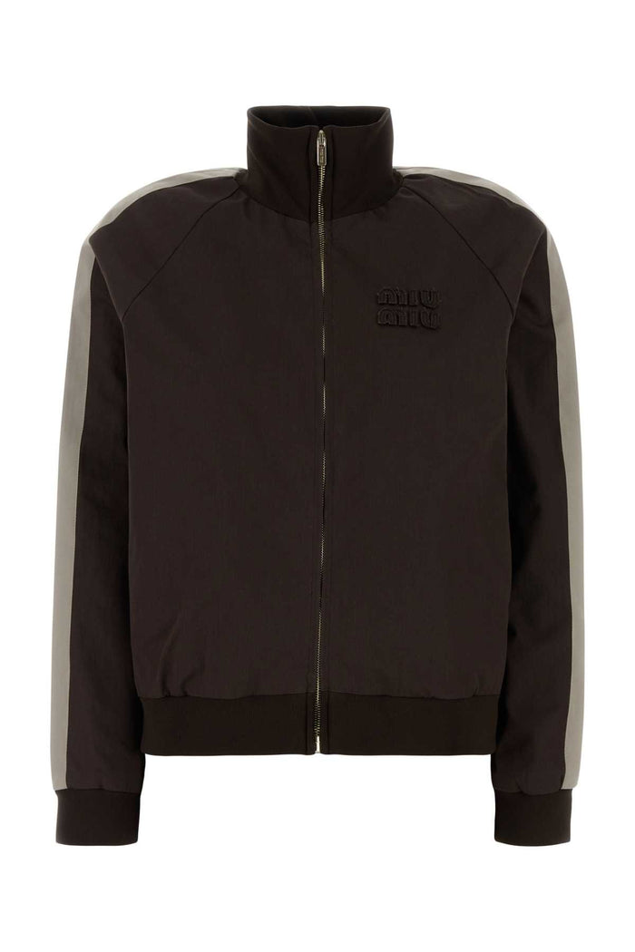 Miu Miu Chocolate Cotton Jacket