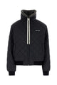 Miu Miu Navy Blue Polyester Down Jacket