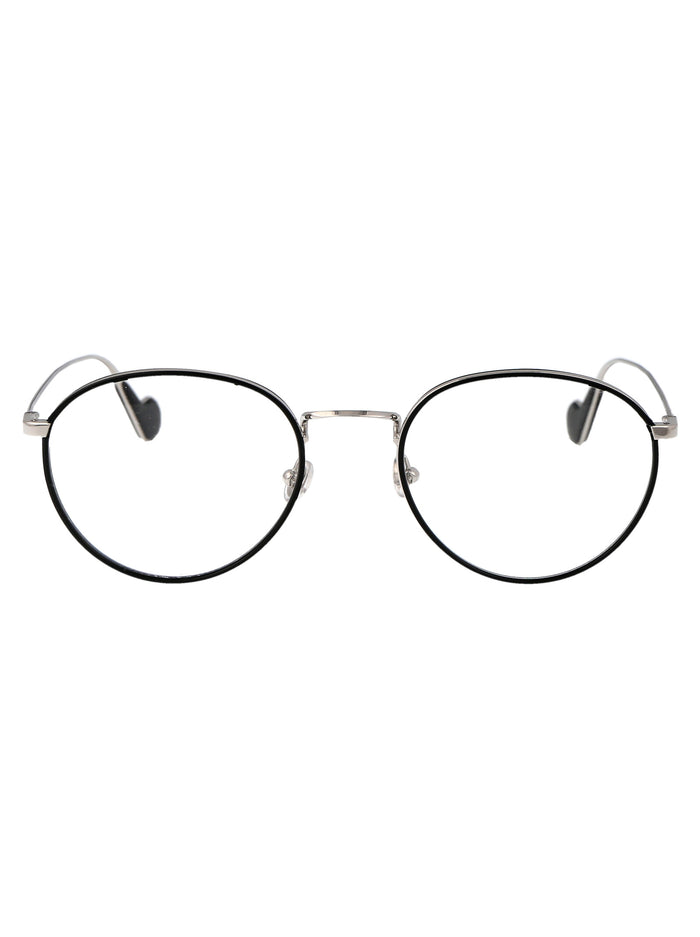 Moncler Nero Lucido Metal Glasses