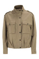 Brunello Cucinelli Outerwear In Cotton And Linen Canvas