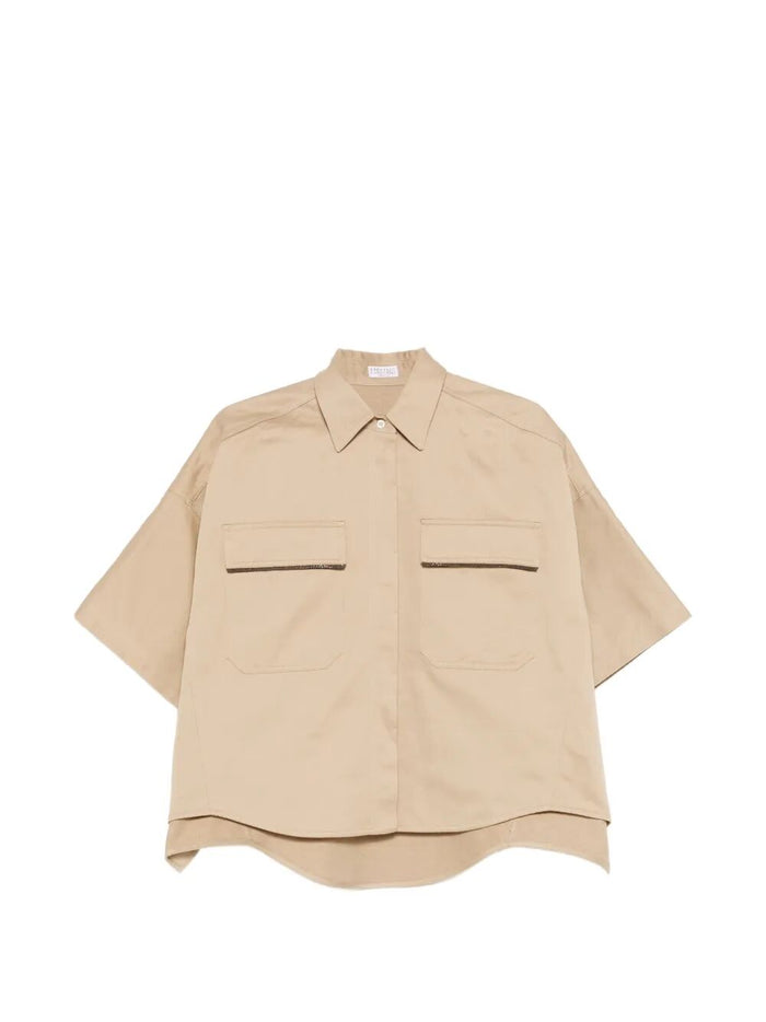 Brunello Cucinelli Safari Oversized Shirt
