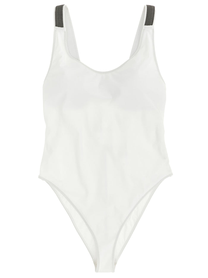 Brunello Cucinelli 'Precious Details' One-Piece Swimsuit