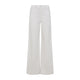 Brunello Cucinelli Garment-Dyed Cotton And Linen Contemporary Trousers In With Monili