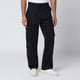 Represent  Black Cotton Cargo Trousers
