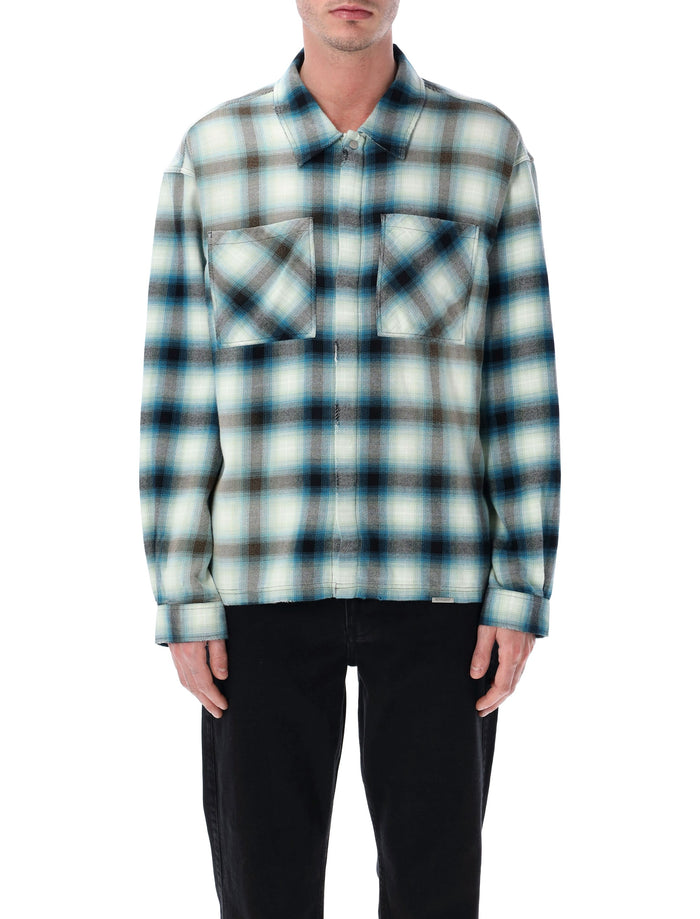 Represent Represent Sun-Bleached Cotton Flannel Shirt